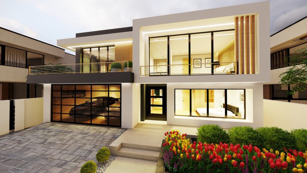 Projects Modern Contemporary House Design ( Evander)